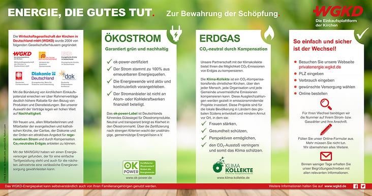 WGKD, Flyer „Privatenergie“