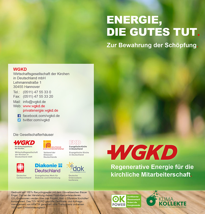 WGKD, Flyer „Privatenergie“