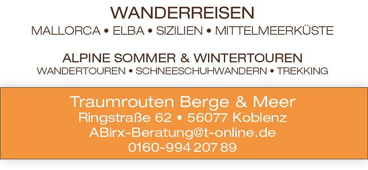 Albrecht Birx, Alpinguide, new Logodesign und Visitenkarten