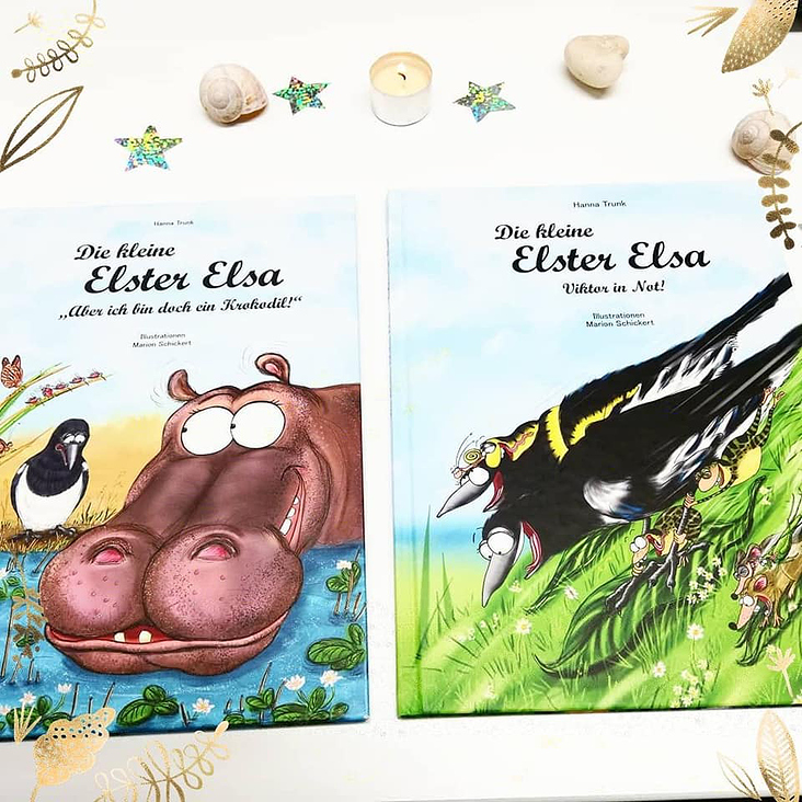 Die kleine Elster Elsa. Viktor in Not. Kinderbuch über Gemeinschaft und Wertschätzung
