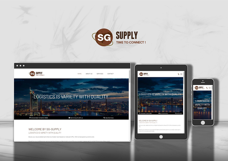 Webdesign SG Supply