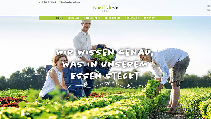 Köstlich & Co. – Website