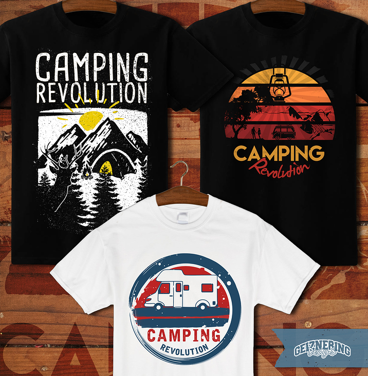 T-Shirt-Design – CAMPING REVOLUTION