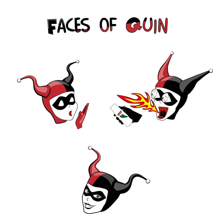 Faces of Quin Illustrator