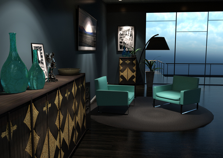 living room contemporary 4