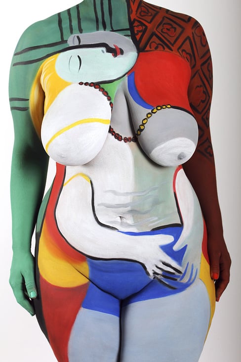 bodypainting.köeln picasso 02