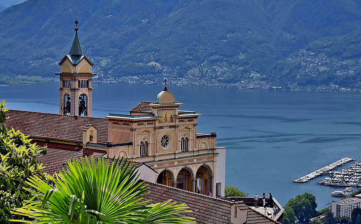 Kloster Madonna del Sasso, Locarno / Tessin