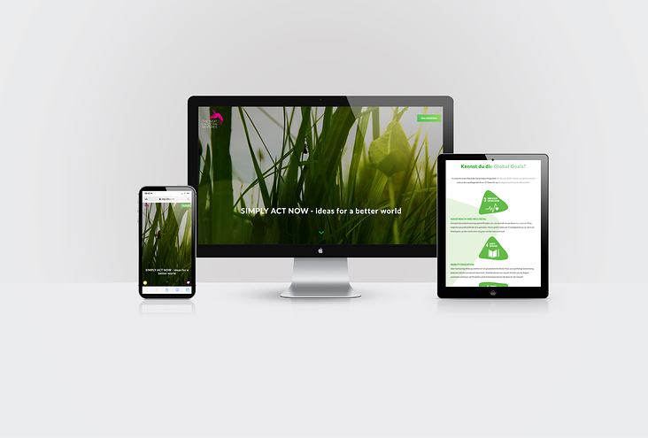 Webseite Nachhaltigkeitsprojekt THE NEXT UNICORN VENTURES GmbH