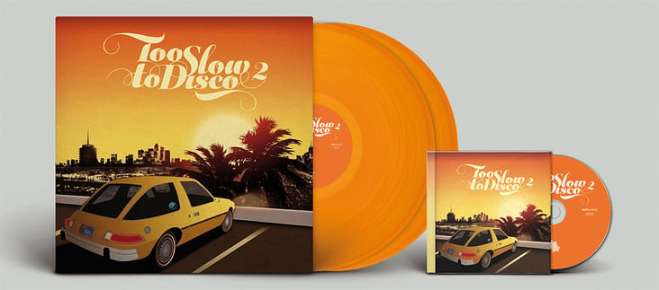 Too Slow To Disco:  Artwork, Website and promotional items for the compilation