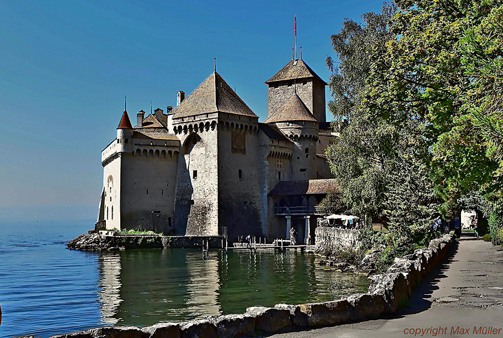 Schloss Chillon bei Montreux