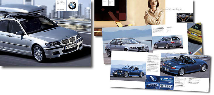 Original Teile und Zubehör-Katalog BMW 3