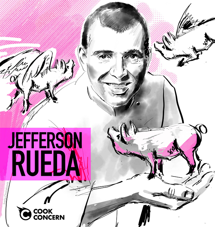 illustration cook concern: Jefferson Rudea