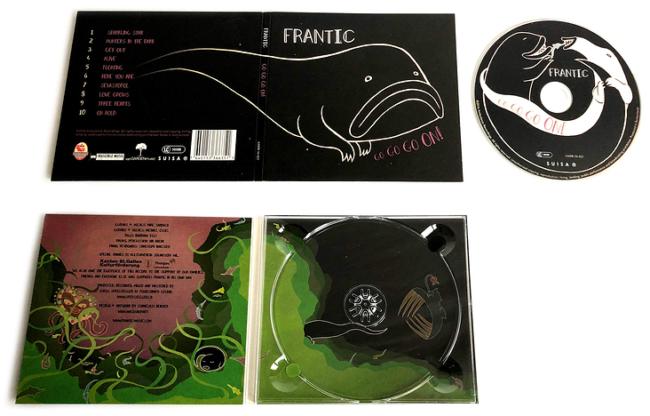 CD Cover für Frantic