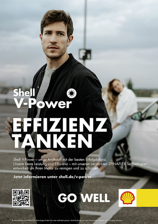Shell – V- Power – Go Well Styling: Marleen Riemen MUA: Yvonne Wengler  Photographer: David Haase Client: Shell Advertising Age
