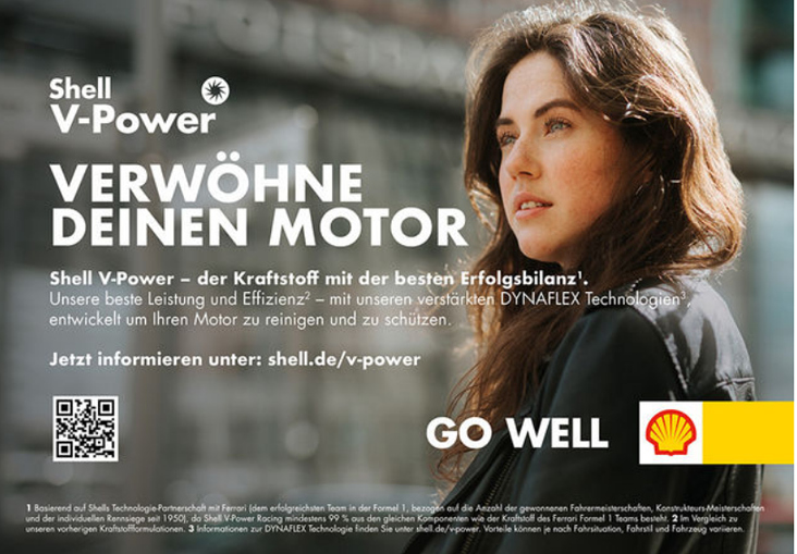 Shell – V- Power – Go Well Styling: Marleen Riemen MUA: Yvonne Wengler  Photographer: David Haase Client: Shell Advertising Age
