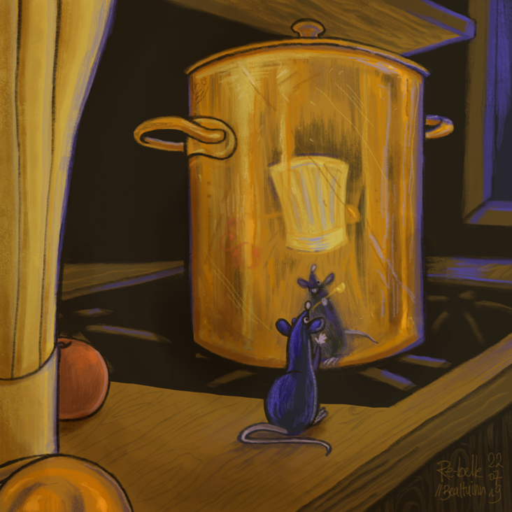 Chef (Ratatouille, Disney Fanart)