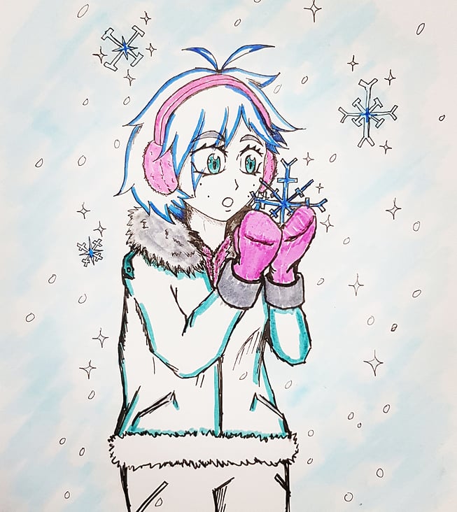 Inktober 2019 Day 11 Snow