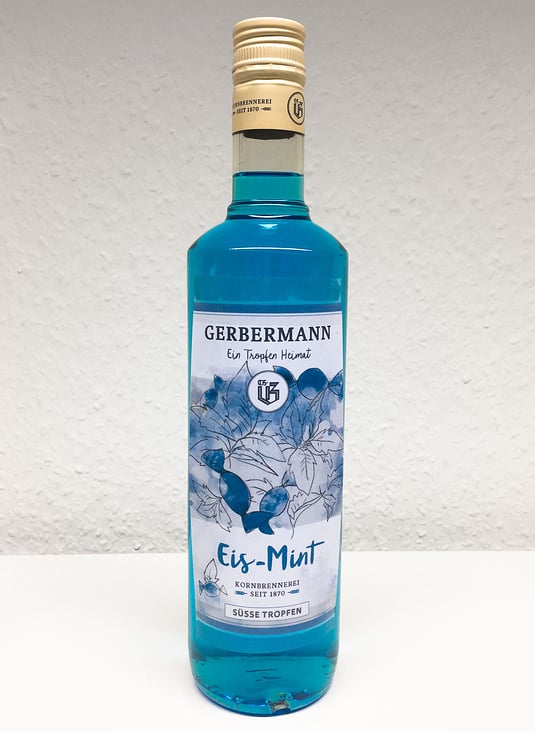 Eis-Mint-Likör Flasche (Drees + Riggers GbR)