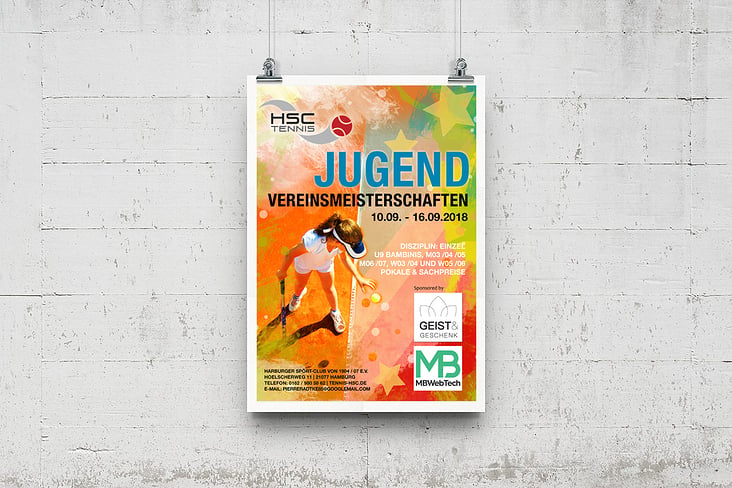 Turnierplakat HSC Jugendmeisterschaften