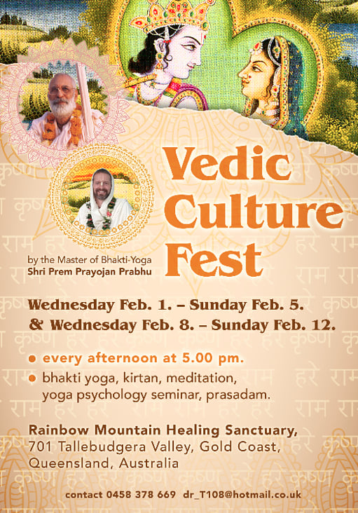 Vedic Festival Flyer