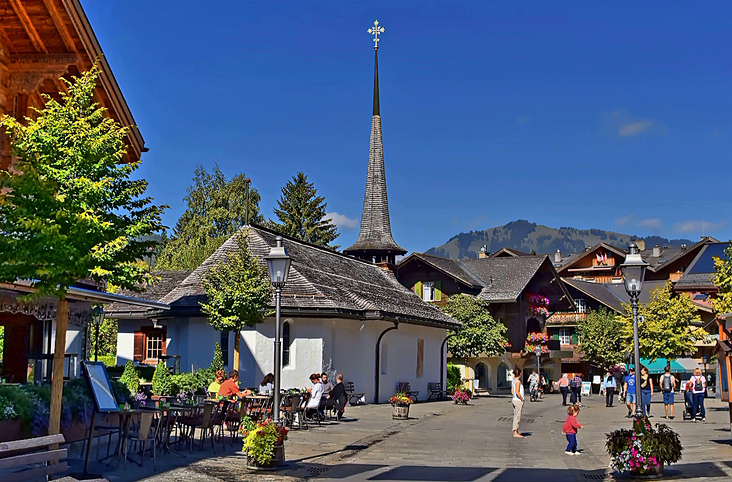 Gstaad im Berner Oberland