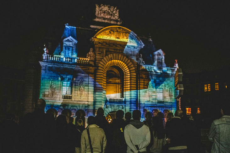 Video Mapping Festival in Lille