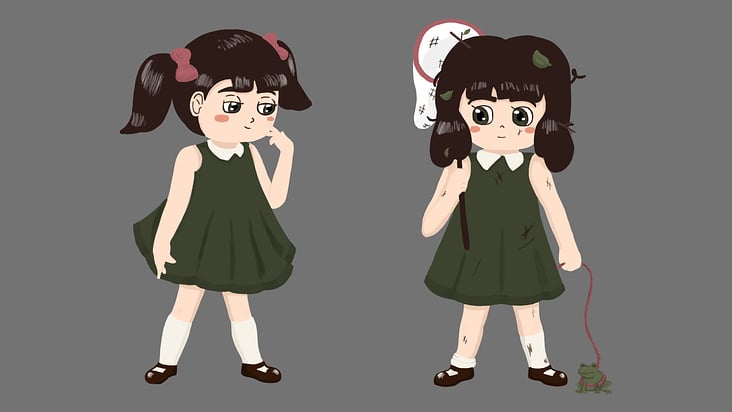 Girl Concept Art