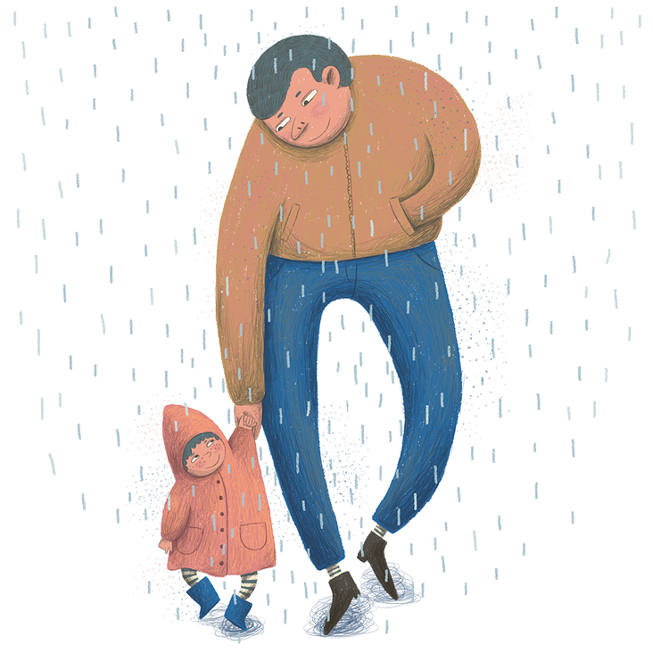 man and kid