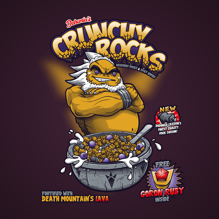 Darunia’s Crunchy Rocks