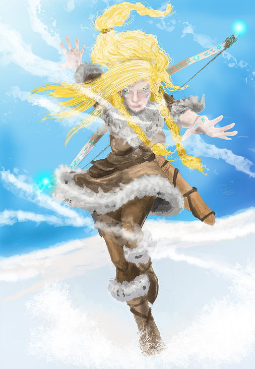 Skadi, Göttin der Jagd und des Winters