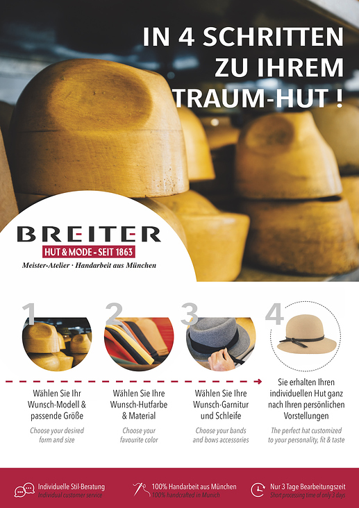 m.3 Bauernfeind Breiter Hut Atelier