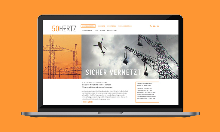 Corporate Design 50Hertz