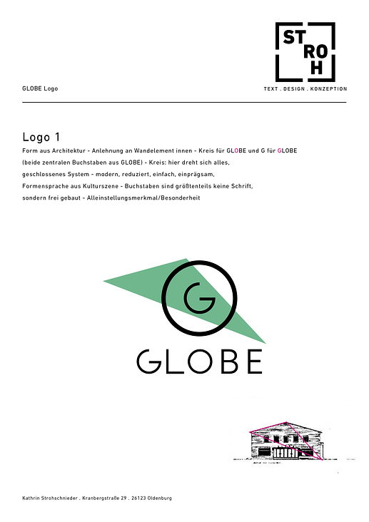 Konzeption Globe Logo