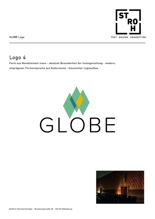 Konzeption Globe Logo
