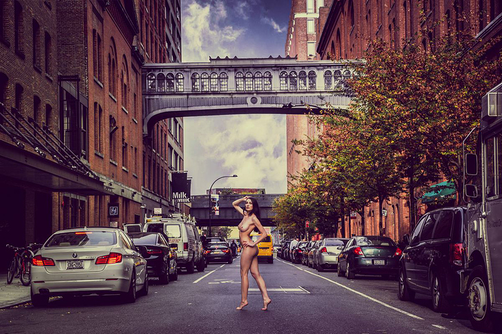 Nude in Public of New York