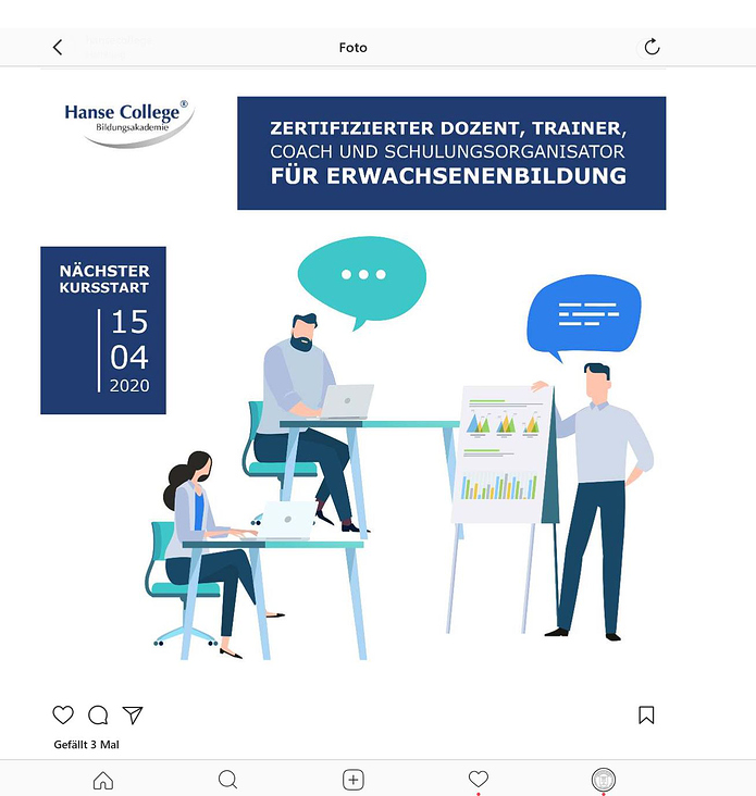 Layout – Social Media Beiträge