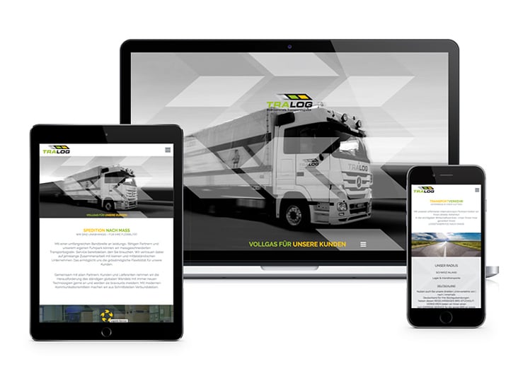 Website & Mobile Site  | TRALOG