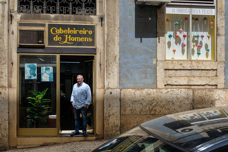 Friseur in Lissabon