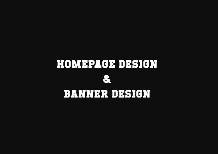 Homepage Design