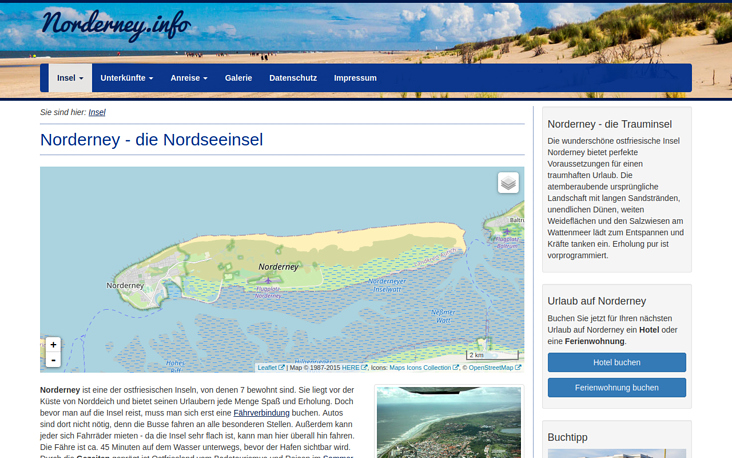 Website Norderney.info