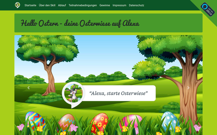 Website Hallo-Ostern für die Osterwiese