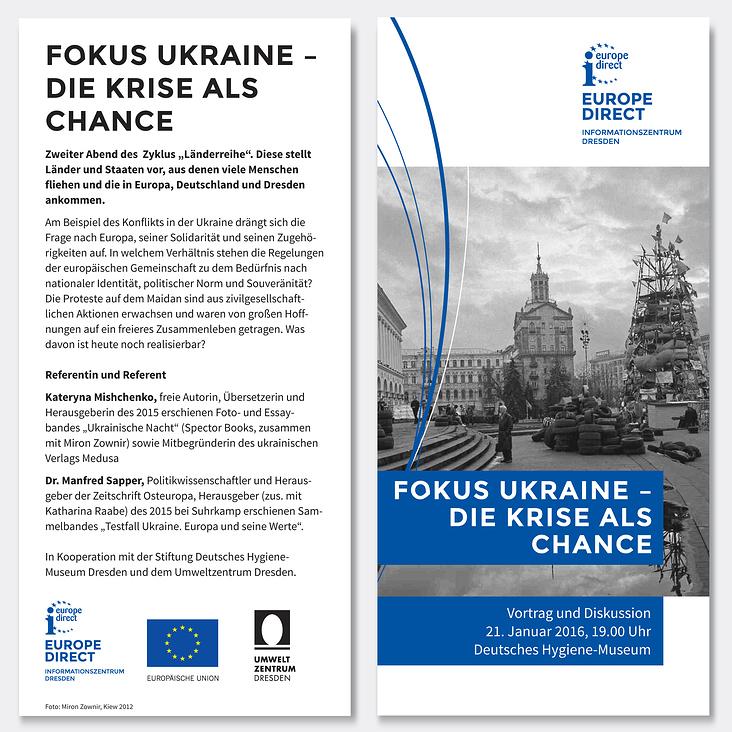 Flyer „Fokus Ukraine“