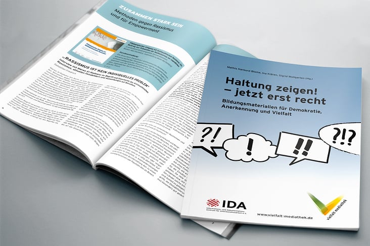 Broschüre für IDA e.V. Düsseldorf
