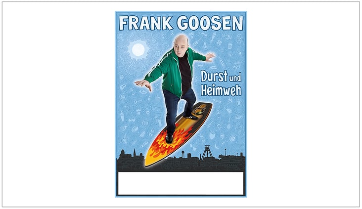 Frank Goosen – Tourplakat