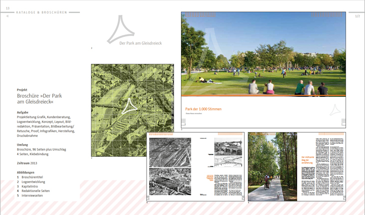 Broschüre »Der Park am Gleisdreieck«