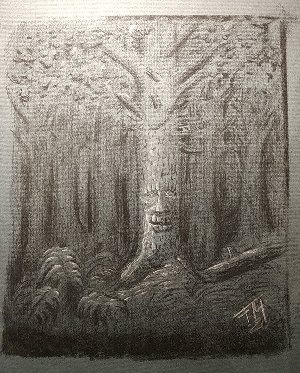 Sentient Tree – Charcoal