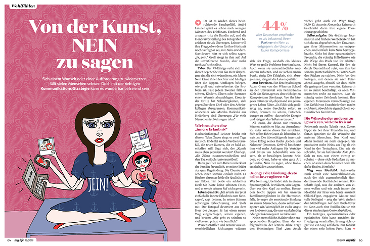 Grafik, Layout und Illustration für My Life