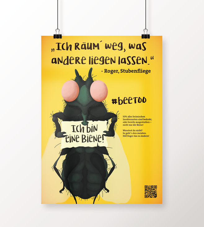 Kampagne – „Ich bin eine Biene“