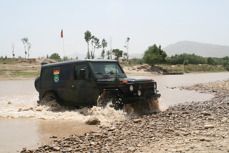 Kunduz-River fordert Geschick im Umgang mit dem Lenkrad