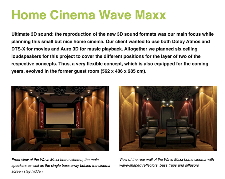 Home Cinema Wave Maxx